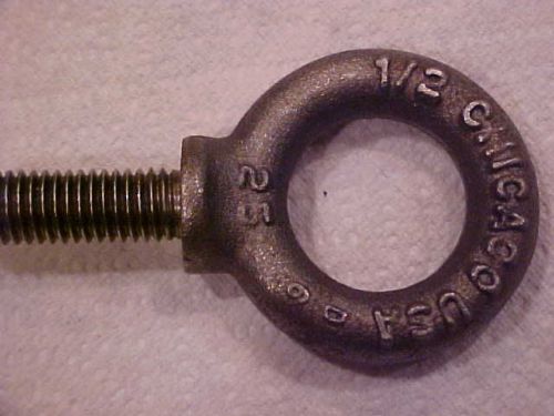 1/2&#034; Chicago  EYE BOLT 1-1/2  Inch of Theards