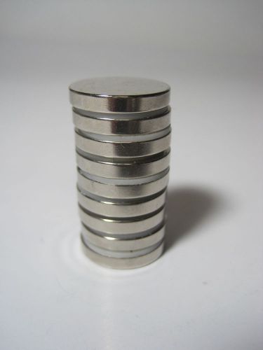 Emovendo 3/4&#034; x 1/16&#034; N48 Disc Magnet M34X116 Lot of 9 USG