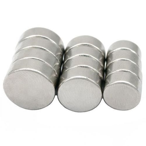 12 Rare Earth NdFeB Neodymium Round Magnets 3/8&#034; 9/16&#034; Hobby Craft Parts