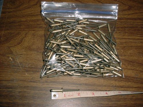 Bag of 100 pop rivets  aluminum rivet with steel shank for sale