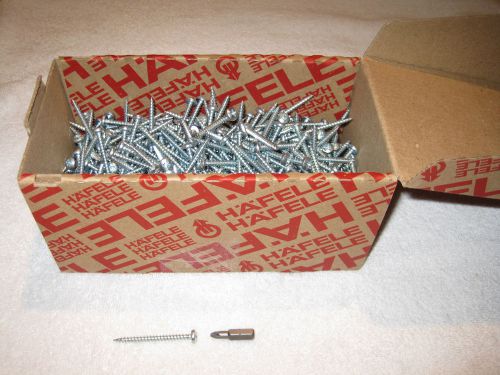(1000) zinc plated posi drive pan head sheet metal screw #8 x 1-3/4&#034;   2 bits for sale