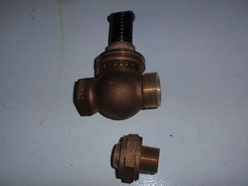 NEW with BOX - JOHNSON CONTROLS BRASS VALVE MODEL (V-3800-0027)