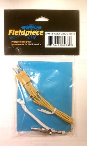 Fieldpiece ATWB1 K-Type Wet Bulb Thermocouple with Alligator Clip