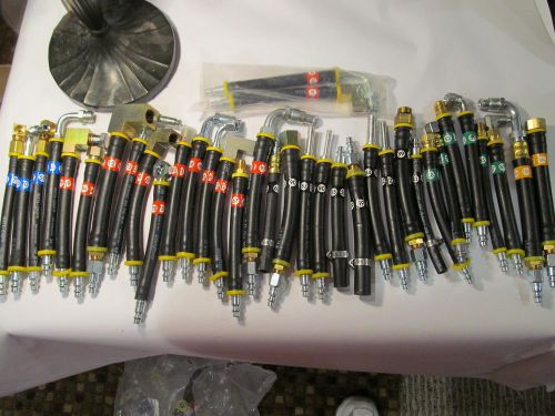 36 VARIOUS GOODYEAR INSTA GRIP HOSE FITTING 50 -250 PSI PNEUMATIC HYDRAULIC