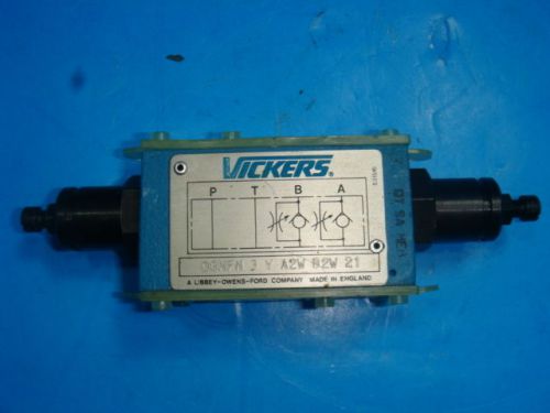 NEW Vickers DGMFN 3 Y A2W B2W 21 Hydraulic Directional Control Valve NNB