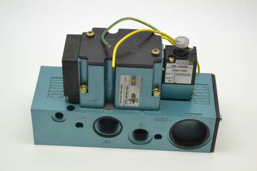 Mac 6311d-611-pm-114da 1/2in 3/4in npt port 120/110v-ac solenoid valve b407046 for sale