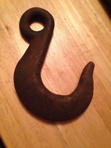 Old Larger Steel Rigging Tow Logging Type Hook