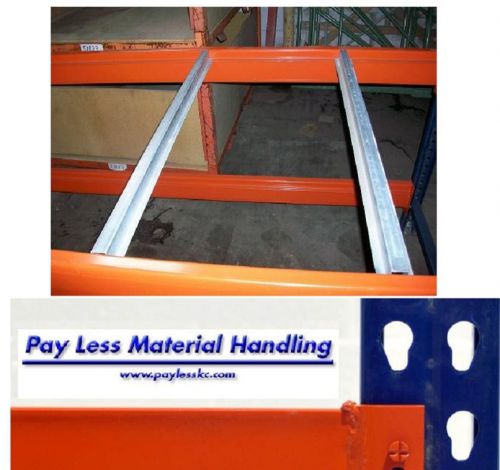 NEW Pallet Support Rack bars for Teardrop Galvanized Warehouse Racking 42&#034;