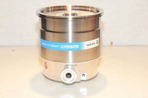 Varian turbo-v 1000ht macro-torr vacuum pump    nice!!   warranty!! for sale