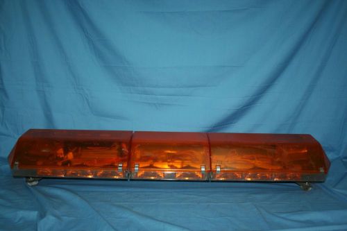 Code 3 Excalibur Amber 48&#034; Lightbar Light Bar Security Construction Tow Towing