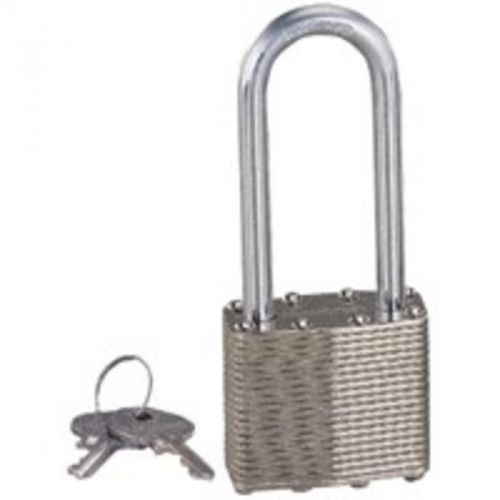 Padlock Laminated 1/4In 2In MINTCRAFT Laminated Padlocks HD00020L Nickel Plated