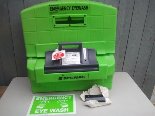 Emergency face, eye wash sperian fend-all pure flow 1000 for sale