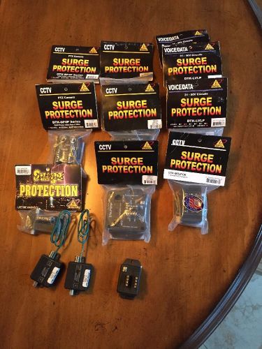 DITEK Several DTK SURGE PROTECTORS LOT 10 see details for model # and quantity