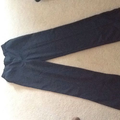 Topps nomex navy blue station work uniform pants 27x35 unhemmed new never worn for sale