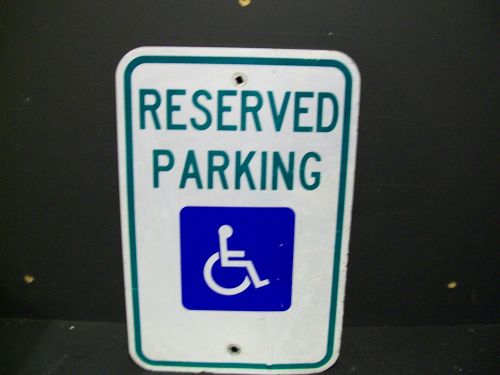 Handicapped Parking Sign