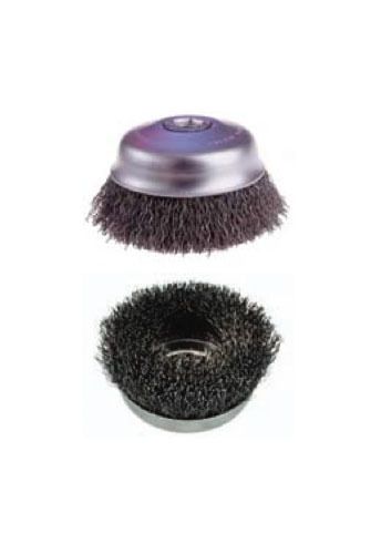 Osborn 32134 4&#034; Crimped Wire Cup Brush .020 x 5/8-11 AH