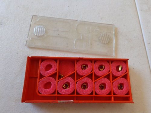 8 sandvik carbide threading inserts 06 ir a60 720 5/32 for sale