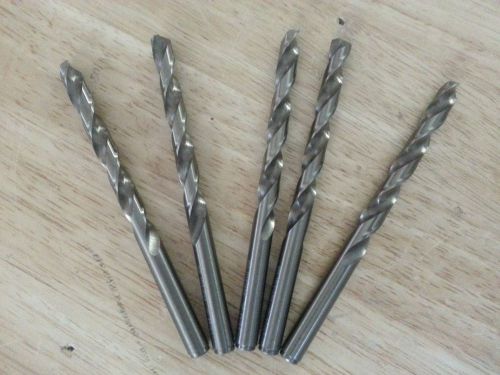 Cleveland LOT OF 5 Jobber Length Drill Bit Size  19/64&#034; .296875 DECIMAL HSCO- 8J