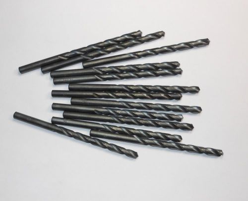 Jobber Length Drills #4 HSS 118D Oxide 2-1/2&#034; LOC x 3-3/4&#034; OAL QTY 13 &lt;Z1&gt;