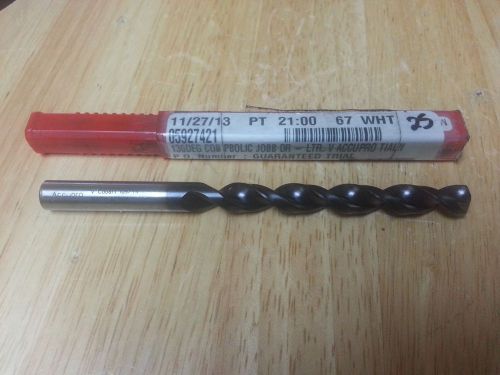 Accupro - Cobalt Jobber Length Drill Bits Drill Bit  9.76 mm  (Letter): V