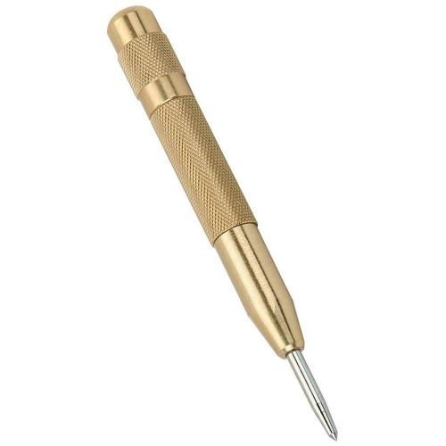 #40571  new center punch brass handle mechanic tool  chrome vanadium tip  unique for sale