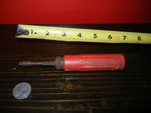 VARGUS DEBURRING TOOL MILLWRIGHT MACHINIST TOOLS MECHANIC STARRETT