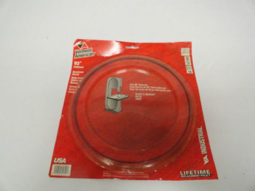 Vermont American NEW 31321 bandsaw blade 93&#034;x1/8 tpi 15(NIB)