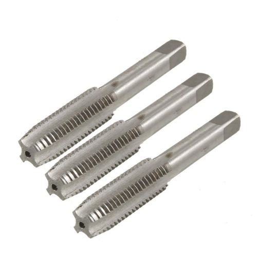 3 Pcs 12mm x 1.75mm Taper and Plug Metric Tap M12 x 1.75mm Pitch