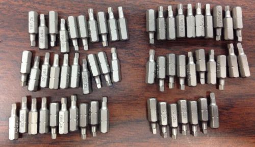 Bosch 29050 1/4&#034; Hex Shank R2 #2 Square Insert Bit X57 pcs