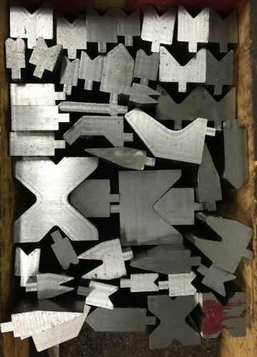 PRESS BRAKE DIE TOOLING PACKAGE 1 - IRONWORKER LOT - 4&#034; TO 6&#034; LONG