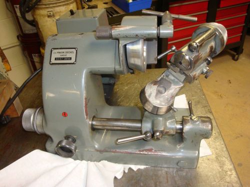 Deckel so tool &amp; cutter grinder 115 volt motor single lip grinder for sale
