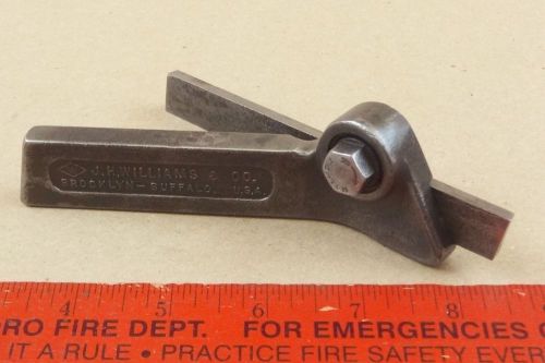 ORIGINAL WILLIAMS RIGHT HAND ANGLE CUT OFF TOOL 30-R &amp; BLADE 4 LATHE USA