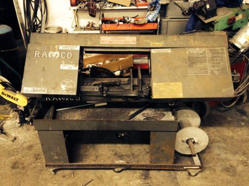 Ramco Metal Horizonal Band Saw Metal Working Jet Dake Vertical Usa