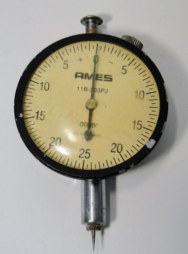 AMES 11B-203PJ DIAL INDICATOR .0005&#034;