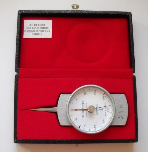 SCHERR TUMICO 250 GRAM FORCE/STRAIN GAUGE MADE IN FRANCE