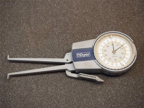 SPI Dyer 20 - 40MM  ID Caliper Groove Gage   .01MM