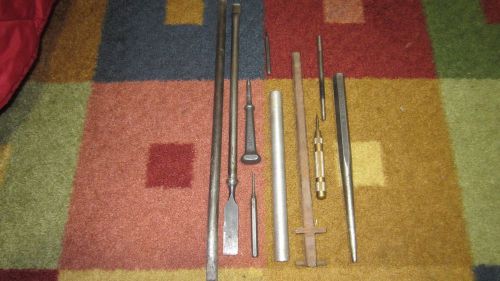 Lot Of Tools Drift Punch Matco Set Craftsman Pin Klein Metal Automotive Garage