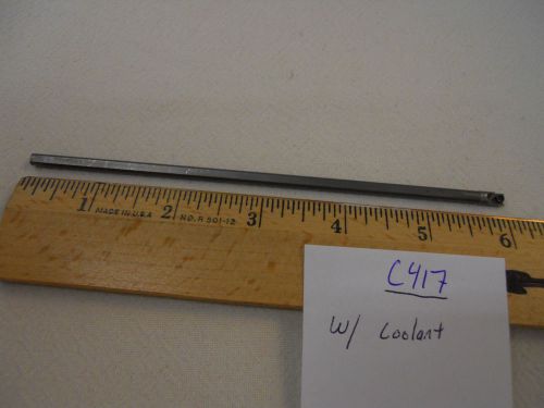 1 NEW 5/32&#034; KENNAMETAL CARBIDE BORING BAR E04M-SCLDRS4 TAKES CD INSERT {C417}