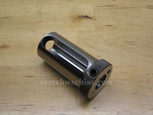Tool holder bushing with thru coolant 1-1/4&#034; od 5/8&#034; id length 80mm for sale
