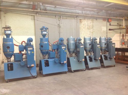 LOT of FIVE (5)! Portable Novatec Desiccant Dryers, Model DCS-25, 208/230V As-Is