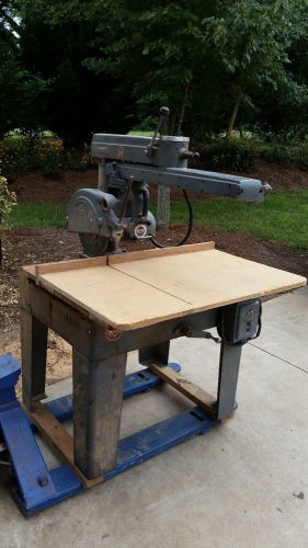 DELTA ROCKWELL 12&#034; RADIAL ARM SAW 3HP SINGLE PHASE 115 230V MODEL L-40-C