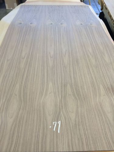 Wood Veneer Walnut 48x97 1pcs total 10Mil Paper Backed &#034;EXOTIC&#034; NXT 77