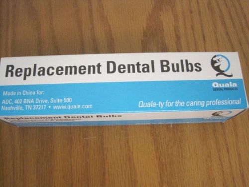 11 quala qua-120 dental replacement bulbs for sale