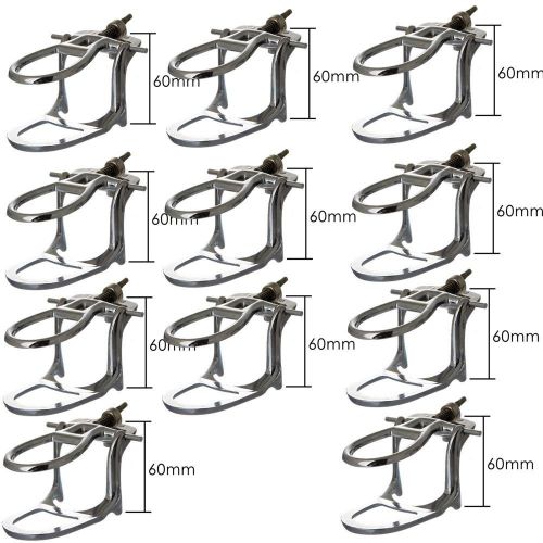 10pcs Adjustable Magnetic Articulator Medium Type Dental Lab Equipment 60mm New