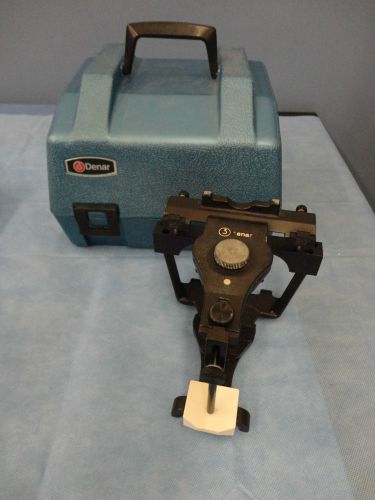 DENAR 20 Degree Semi Adjustable Articulator Dental Lab w/ Case