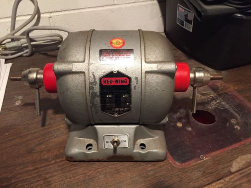 Red Wing Handler Dental Lathe Polisher Grinder Model 26A Type 60Z3 1725/3450 RPM