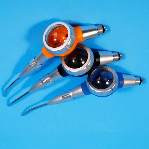 3x dental air polisher hygiene prophy teeth polishing handpiece air flow 4 holes for sale