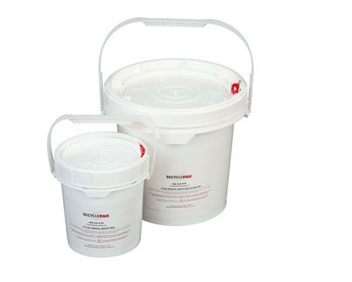 Dental amalgam recycle 2gal  dental supply waste recycling w/ prepaid shipping for sale