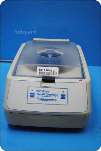 ALLEGIANCE S/P BRAND STAT-60 CENTRIFUGE *