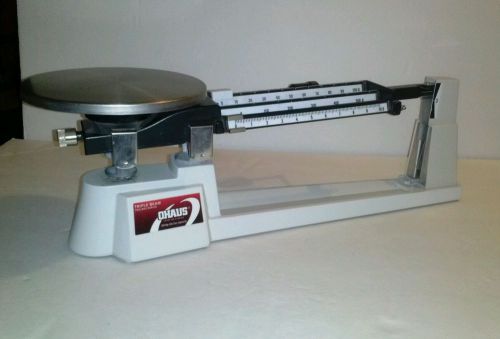 Ohaus Triple Beam Balance Scale 2610g  700 800 Series VERY NICE!!!